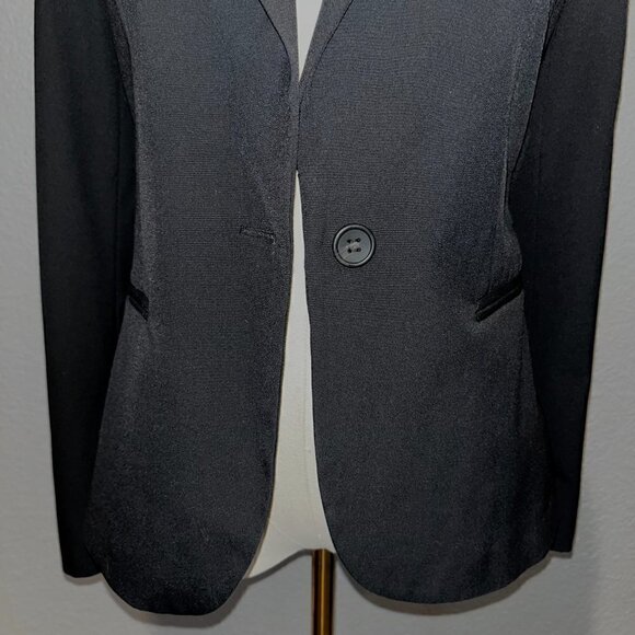 HIPCHIK COUTURE Black Embellished Star Studded Rocker Jacket  Made in USA XXS XS - Picture 6 of 10